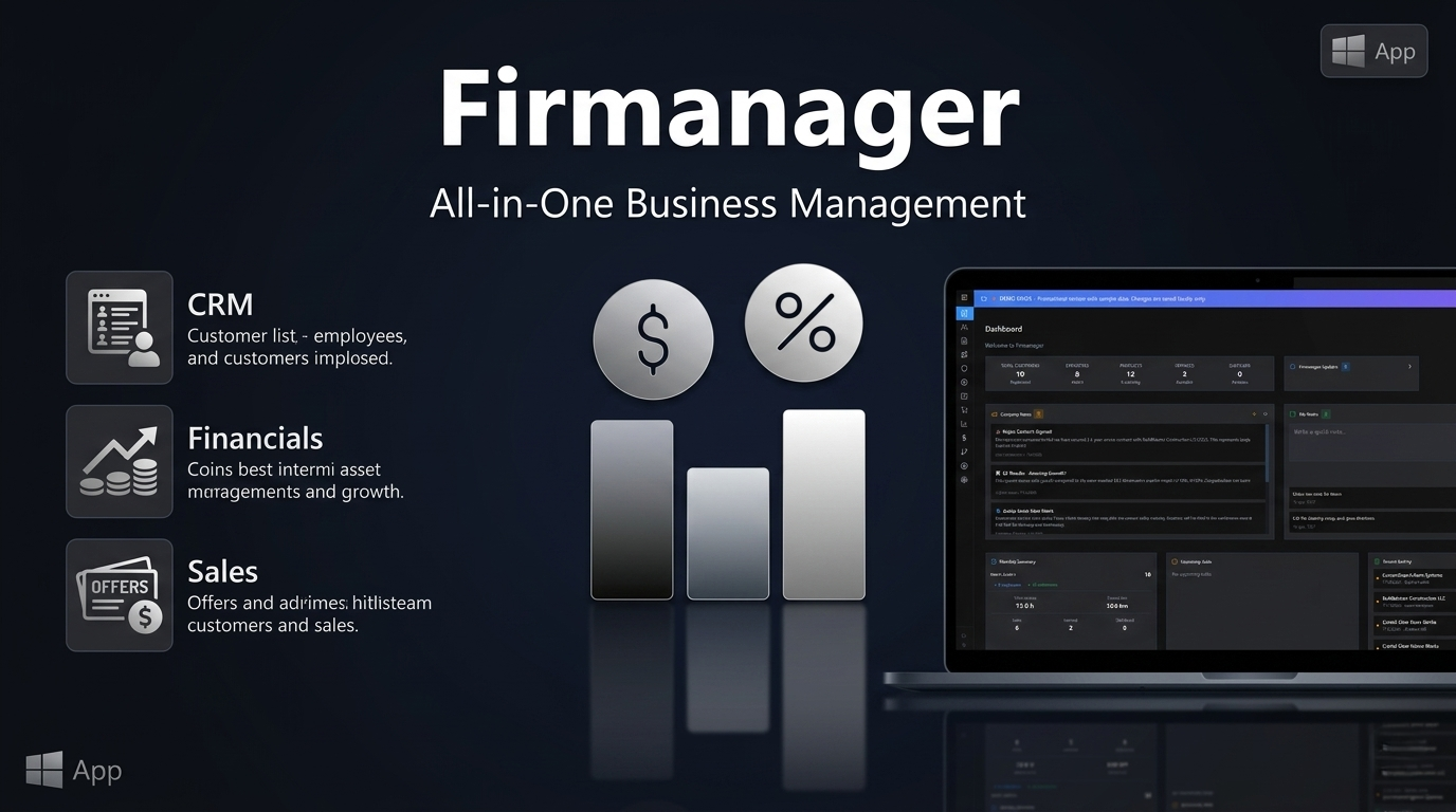 Firmanager dashboard preview